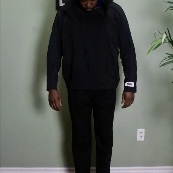 Custom Ribbed Hoodie - Picture 2 of 4